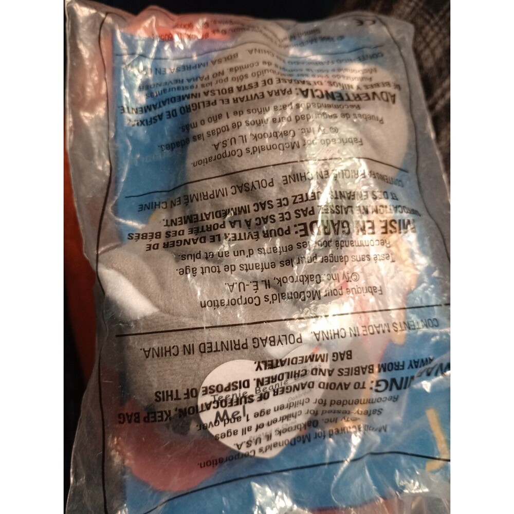 1998 McDonald's Teenie Beanie Baby Mel the Koala with the 1993 tag error,